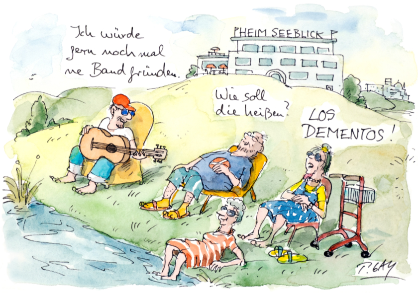 Cartoon aus der Serie DEMENSCH cartoon-serie-demensch